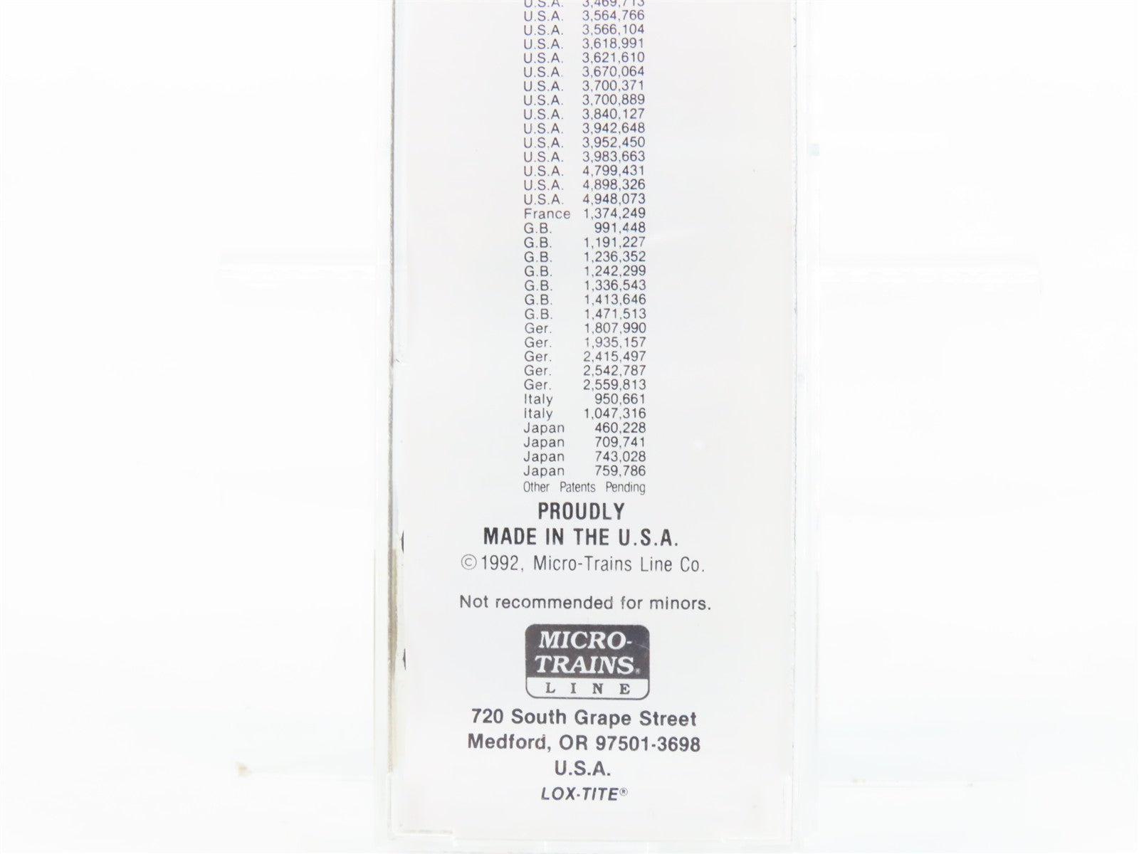 N Scale Micro-Trains MTL 34020 PC Penn Central 50' Box Car 174707 RTR