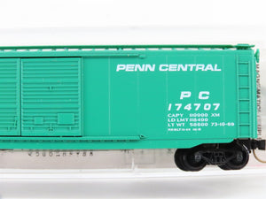 N Scale Micro-Trains MTL 34020 PC Penn Central 50' Box Car 174707 RTR