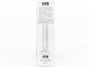 N Scale Micro-Trains MTL 34020 PC Penn Central 50' Box Car 174707 RTR