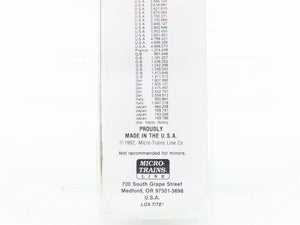 N Scale Micro-Trains MTL 34020 PC Penn Central 50' Box Car 174707 RTR