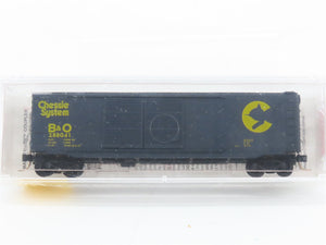 N Scale Micro-Trains MTL 34010 B&O Chessie System 50' Box Car 288041 RTR