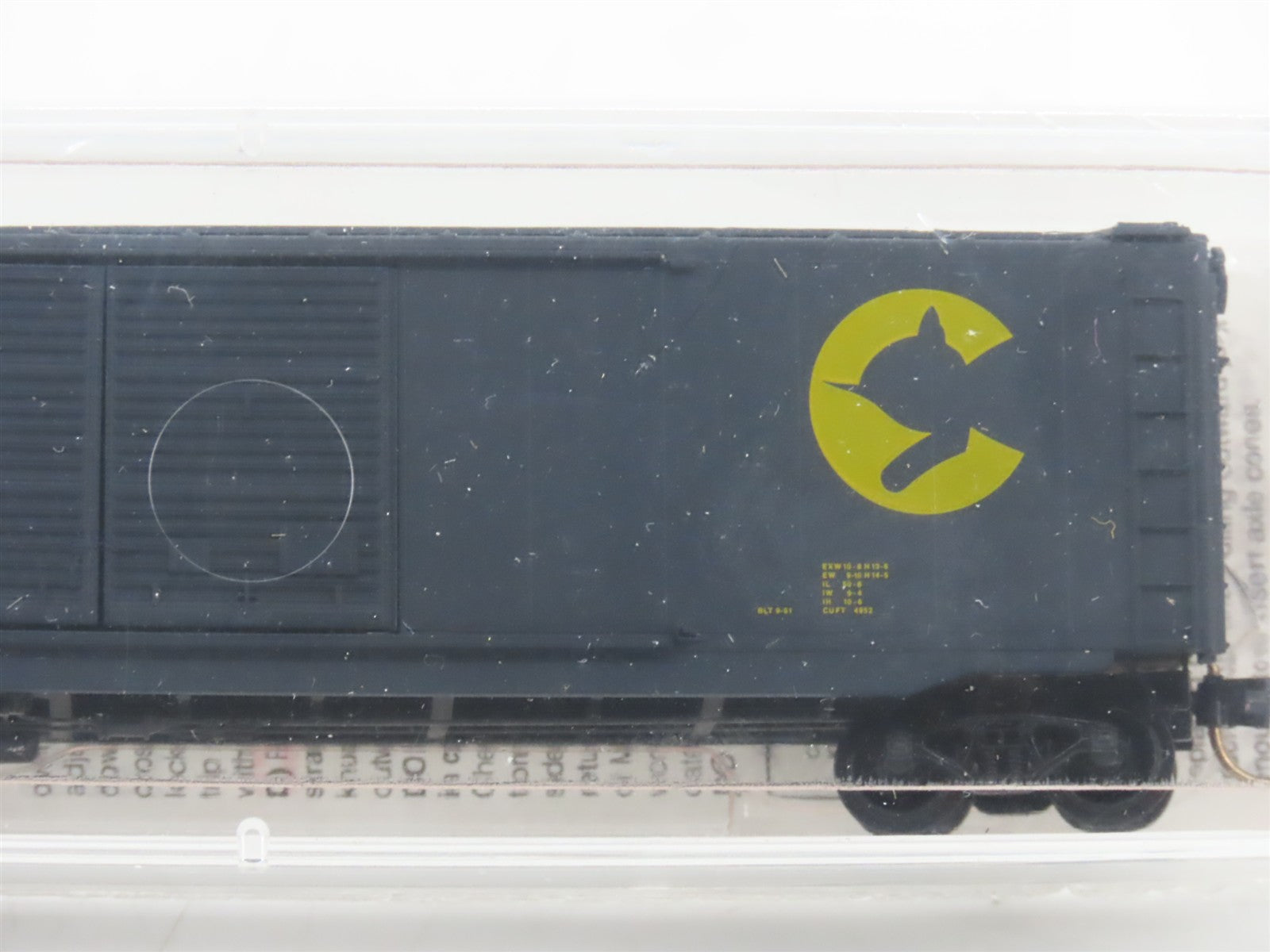 N Scale Micro-Trains MTL 34010 B&O Chessie System 50' Box Car 288041 RTR