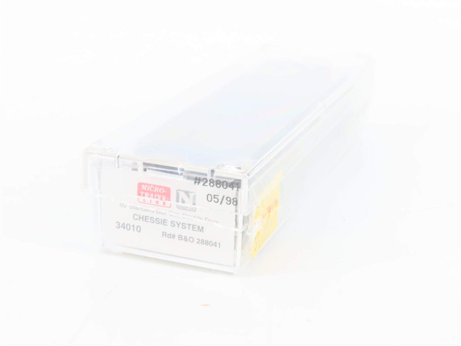 N Scale Micro-Trains MTL 34010 B&O Chessie System 50' Box Car 288041 RTR