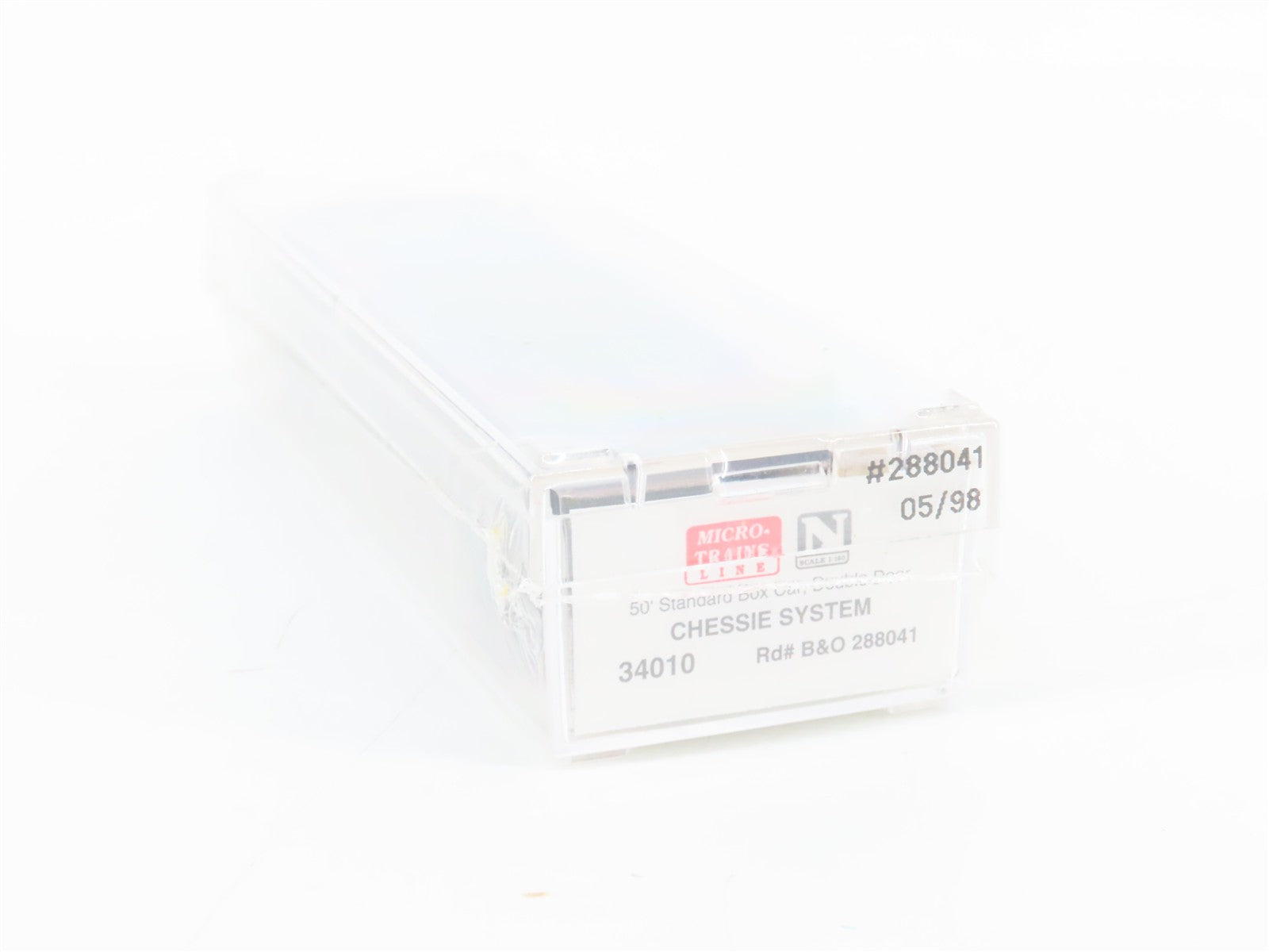 N Scale Micro-Trains MTL 34010 B&O Chessie System 50' Box Car 288041 RTR