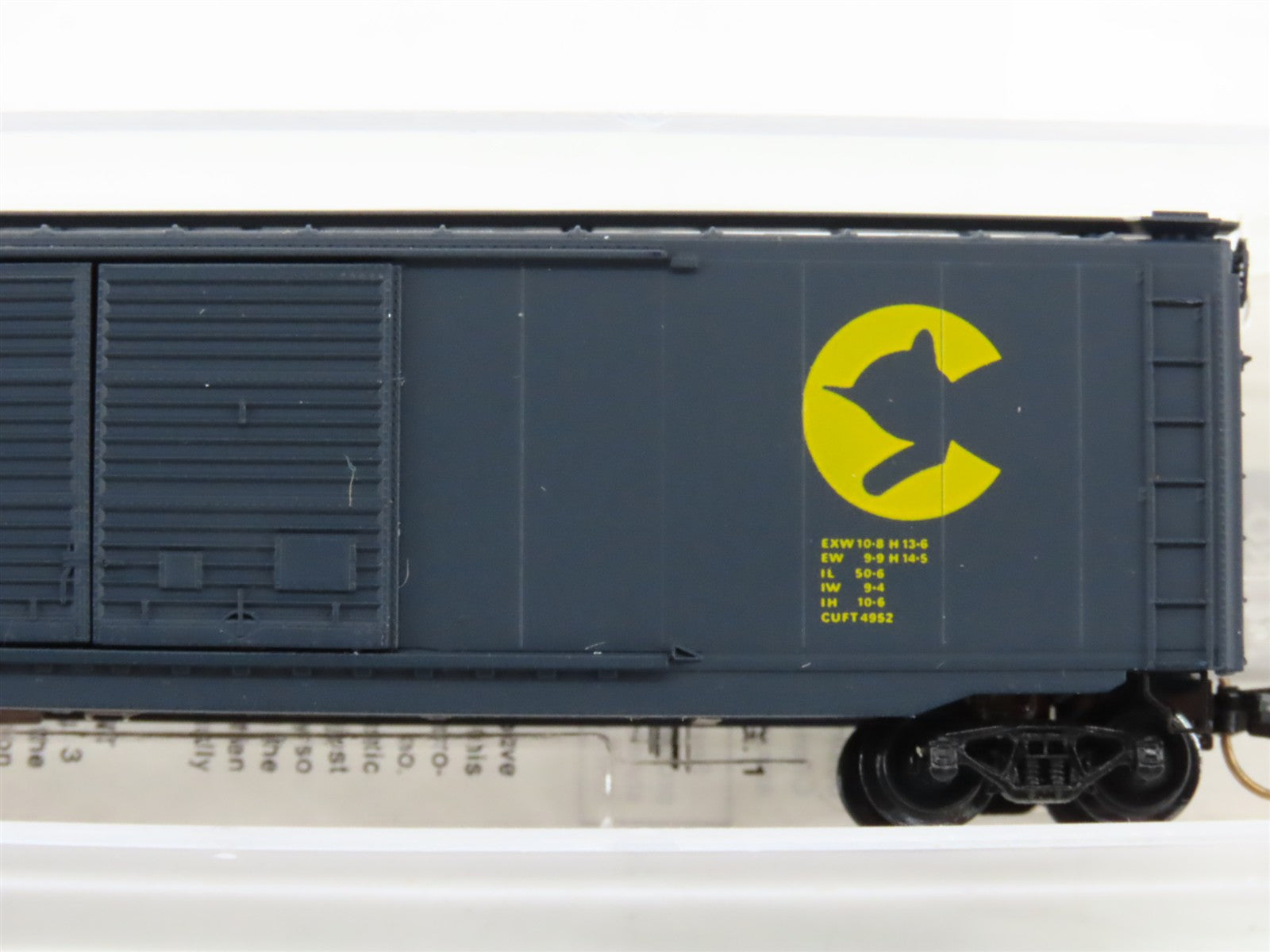 N Scale Micro-Trains MTL 34010 B&O Baltimore & Ohio 50' Box Car 288658 RTR