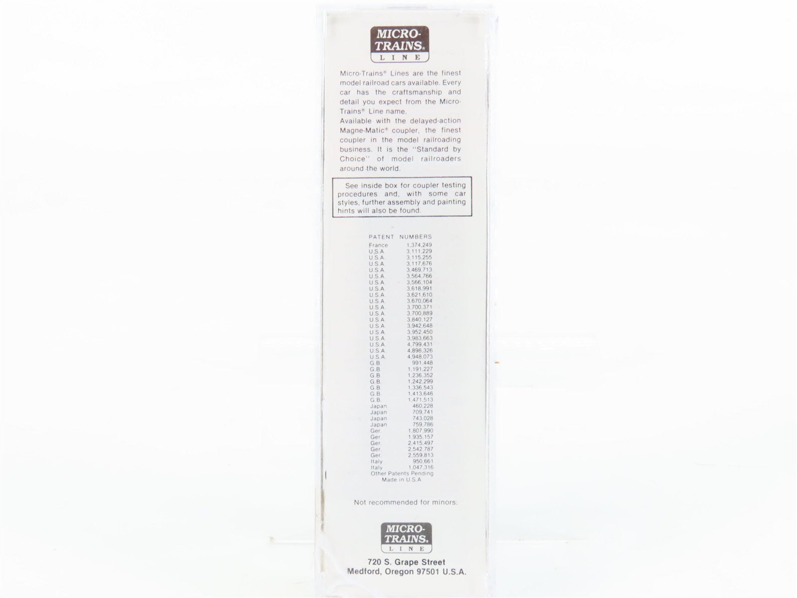 N Scale Micro-Trains MTL 34010 B&O Baltimore & Ohio 50' Box Car 288658 RTR