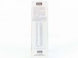 N Scale Micro-Trains MTL 34010 B&O Baltimore & Ohio 50' Box Car 288658 RTR