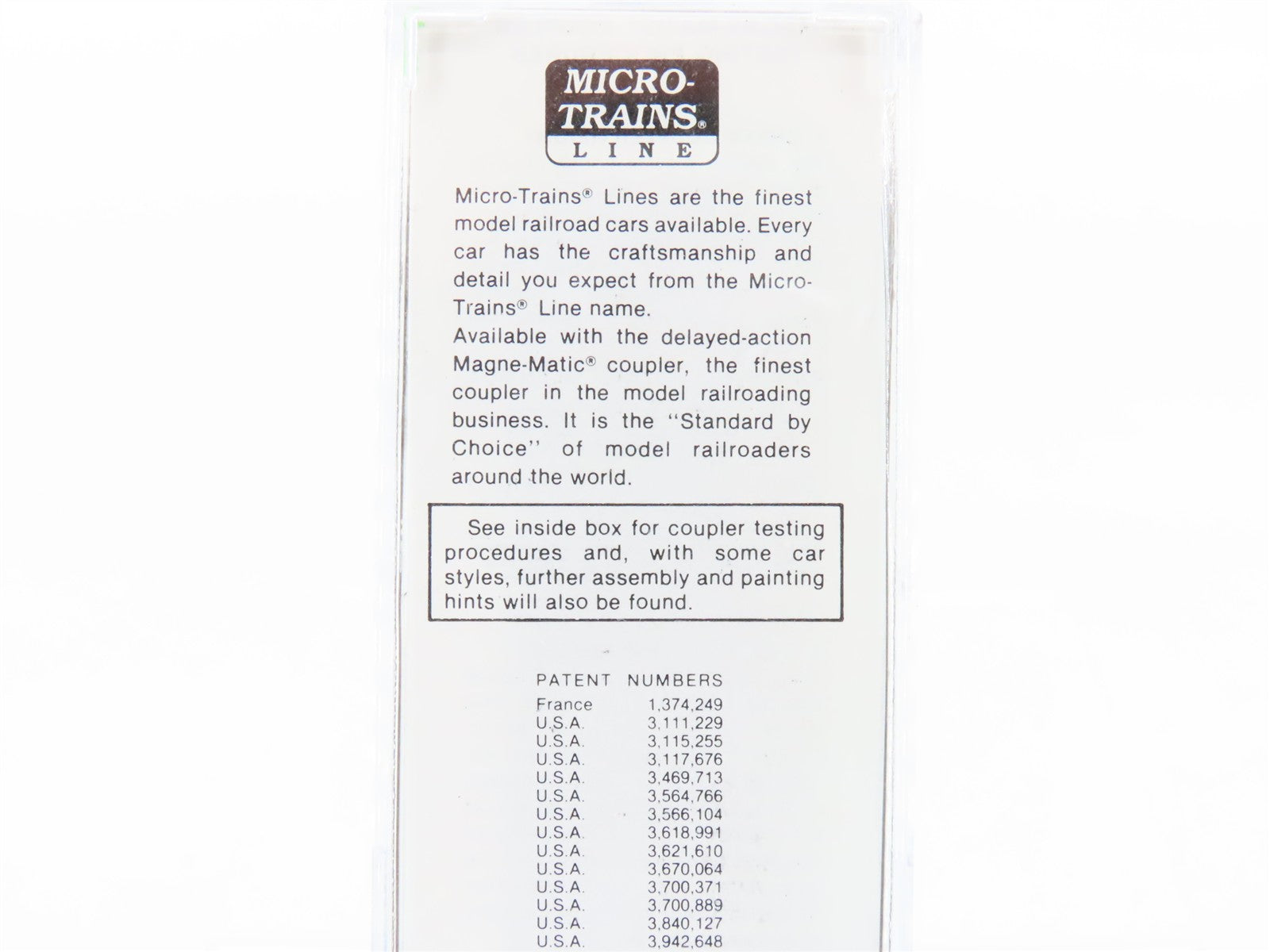 N Scale Micro-Trains MTL 34010 B&O Baltimore & Ohio 50' Box Car 288658 RTR