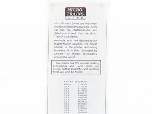 N Scale Micro-Trains MTL 34010 B&O Baltimore & Ohio 50' Box Car 288658 RTR