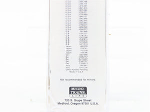 N Scale Micro-Trains MTL 34010 B&O Baltimore & Ohio 50' Box Car 288658 RTR