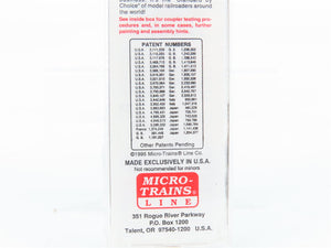 N Scale Micro-Trains MTL 33100 MILW Milwaukee Road 50' Box Car 12125 RTR