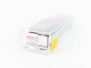 N Scale Micro-Trains MTL 33100 MILW Milwaukee Road 50' Box Car 12125 RTR
