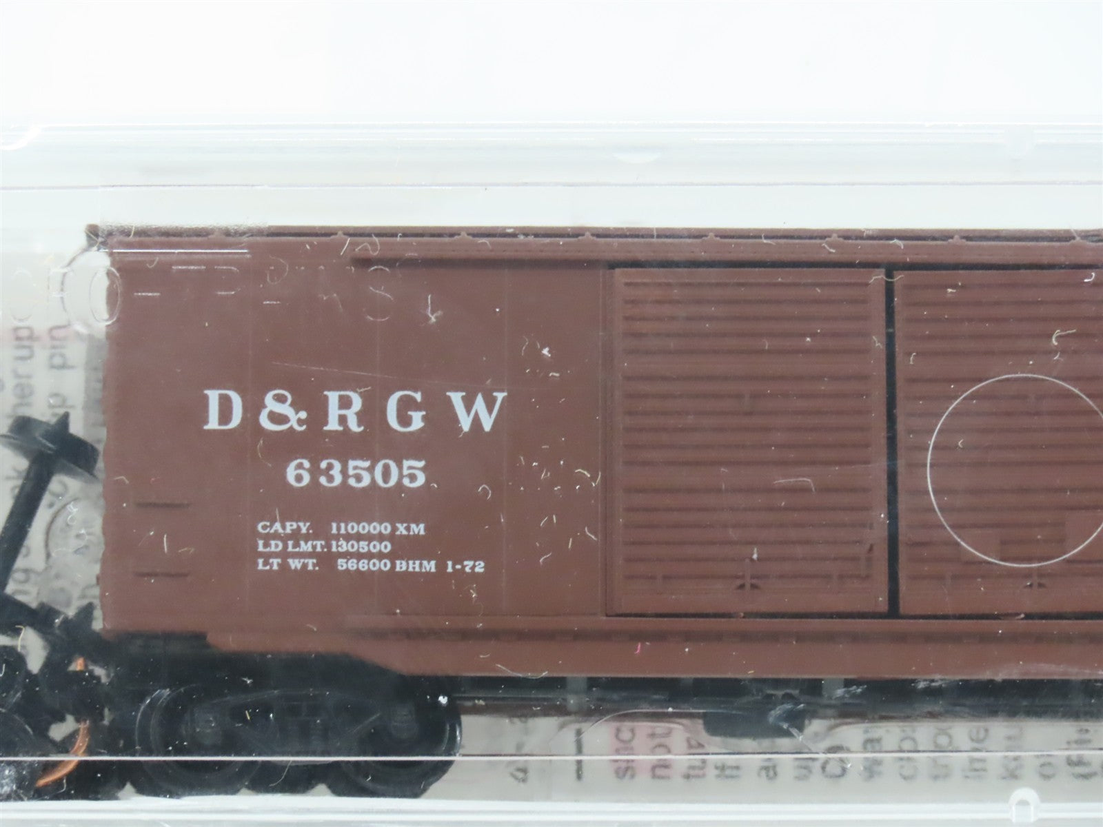 N Scale Micro-Trains MTL 34060 D&RGW Denver & Rio Grande Western 50' Box Car RTR
