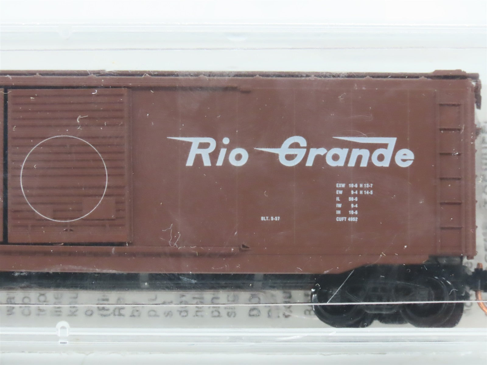 N Scale Micro-Trains MTL 34060 D&RGW Denver & Rio Grande Western 50' Box Car RTR