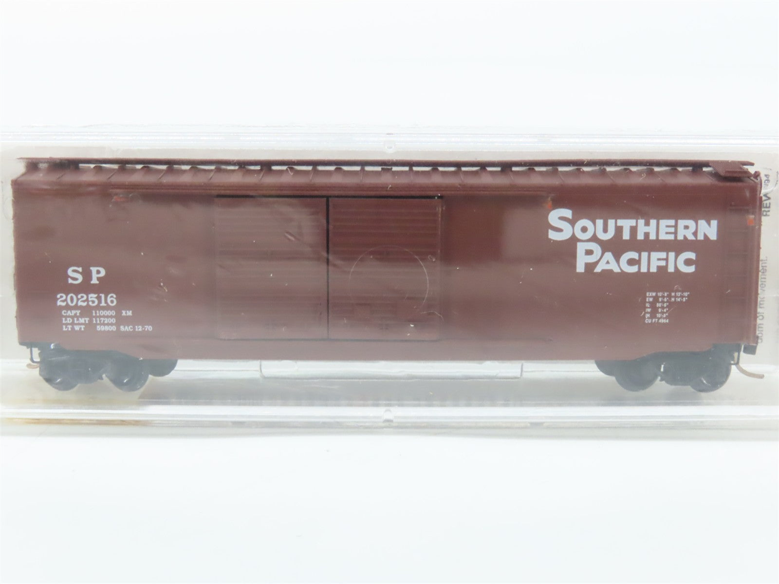 N Scale Micro-Trains MTL 34050 SP Southern Pacific 50' Box Car 202516 RTR
