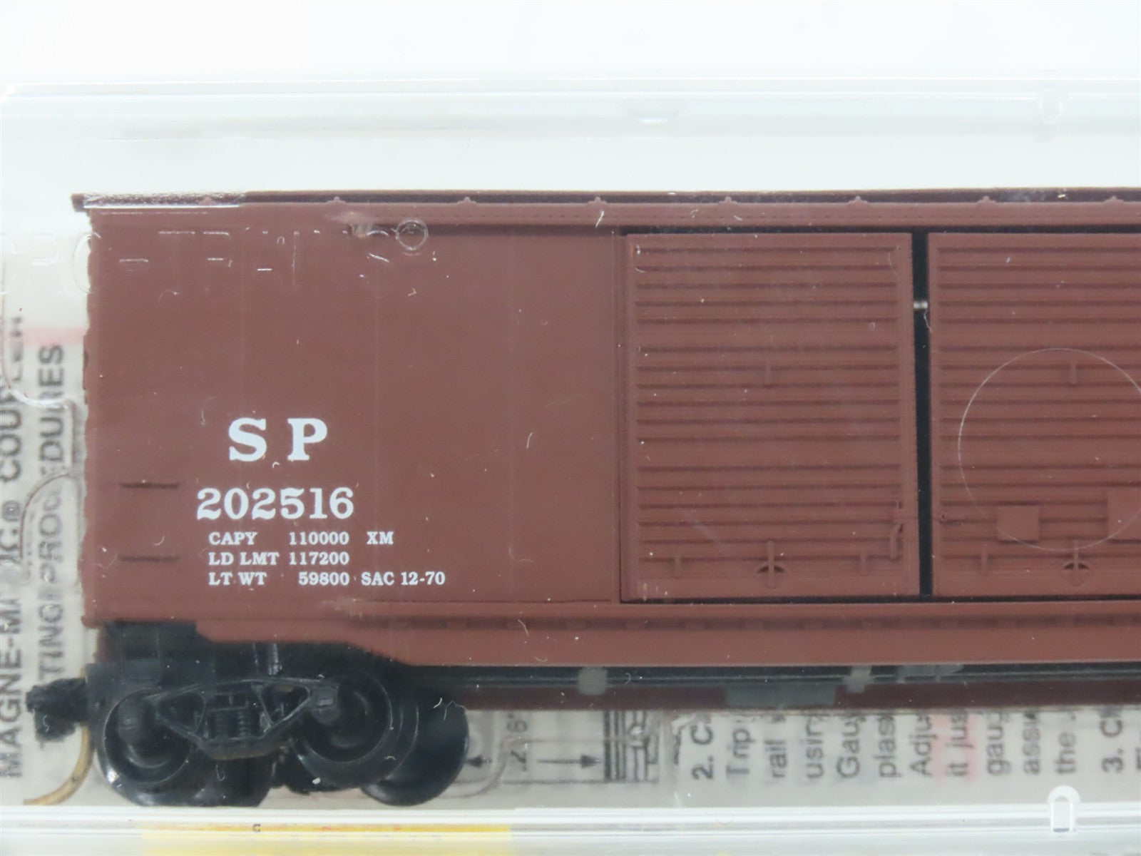 N Scale Micro-Trains MTL 34050 SP Southern Pacific 50' Box Car 202516 RTR
