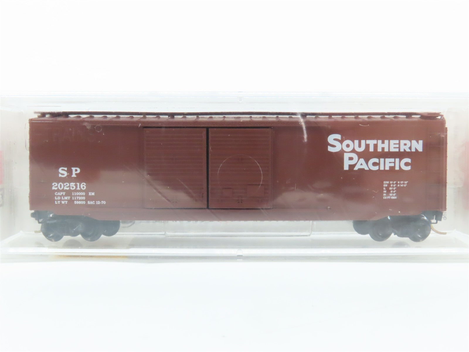 N Scale Micro-Trains MTL 34050 SP Southern Pacific 50' Box Car 202516 RTR