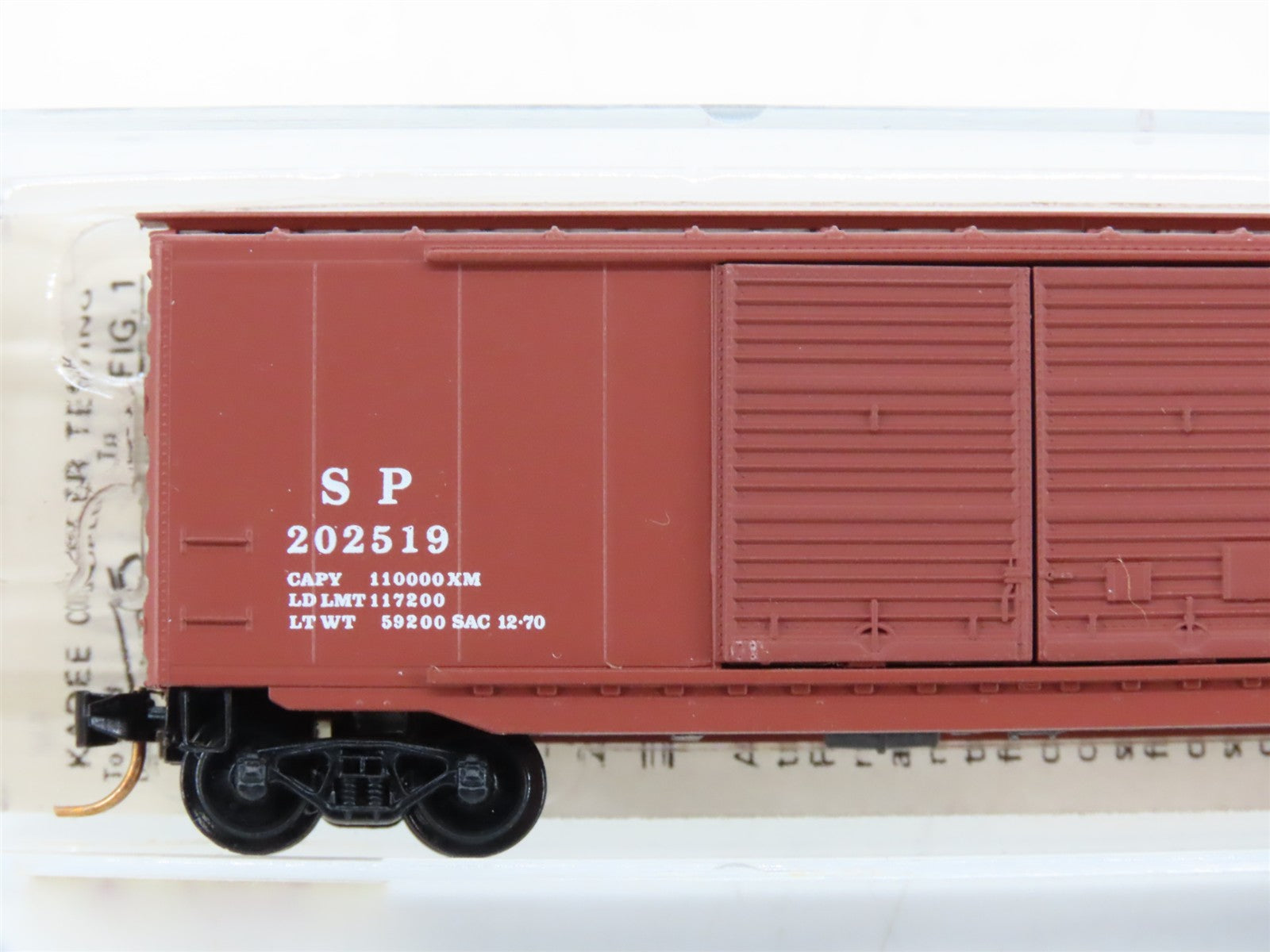N Scale Micro-Trains MTL 34050 SP Southern Pacific 50' Box Car 202519 RTR