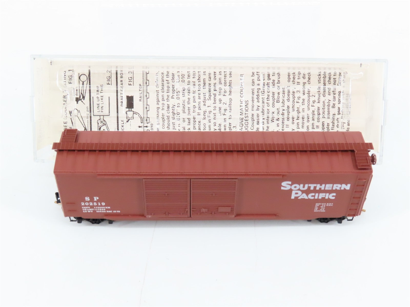 N Scale Micro-Trains MTL 34050 SP Southern Pacific 50' Box Car 202519 RTR