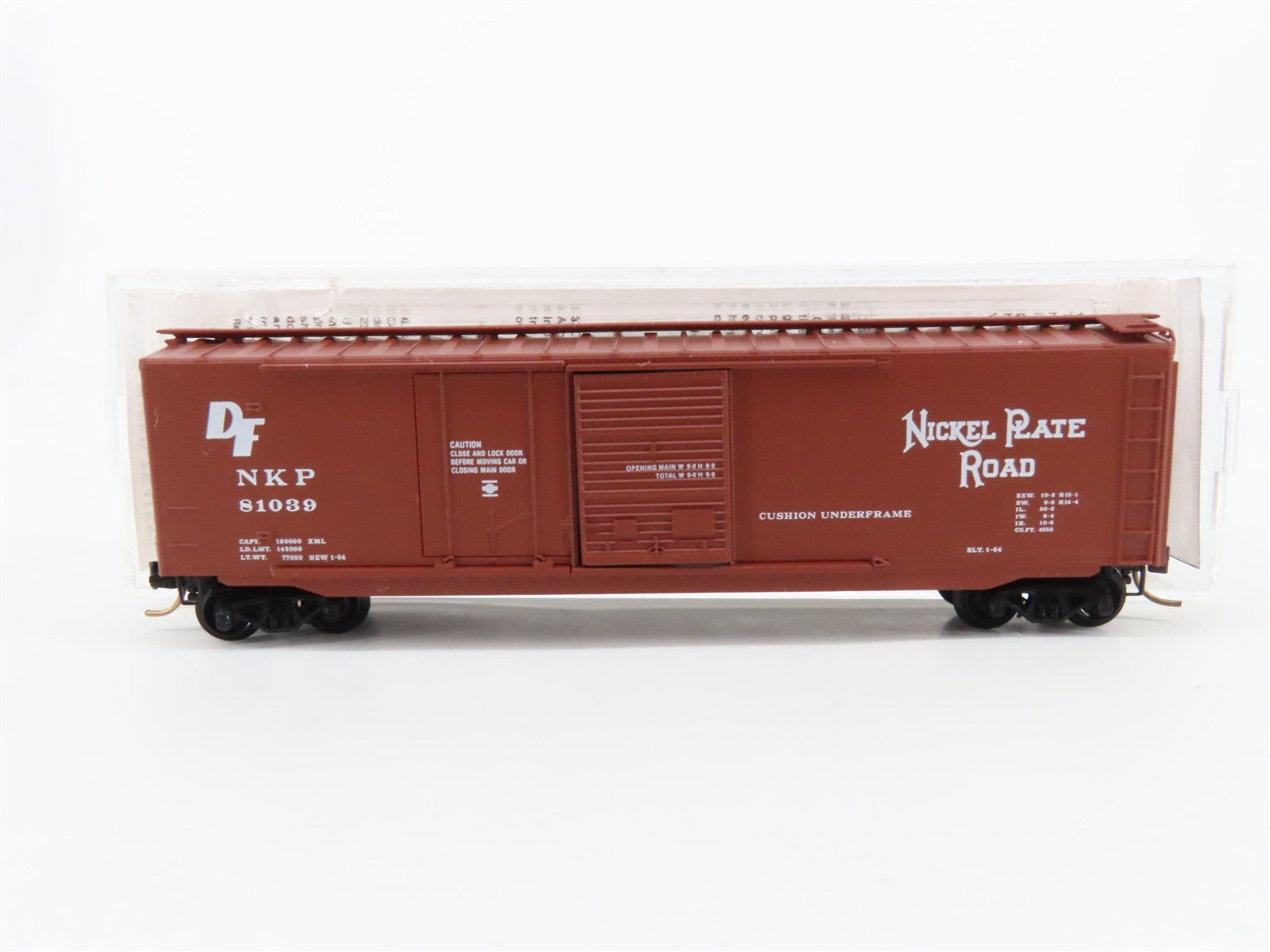 N Scale Micro-Trains MTL 33110 NKP Nickel Plate Road 50' Box Car 81039