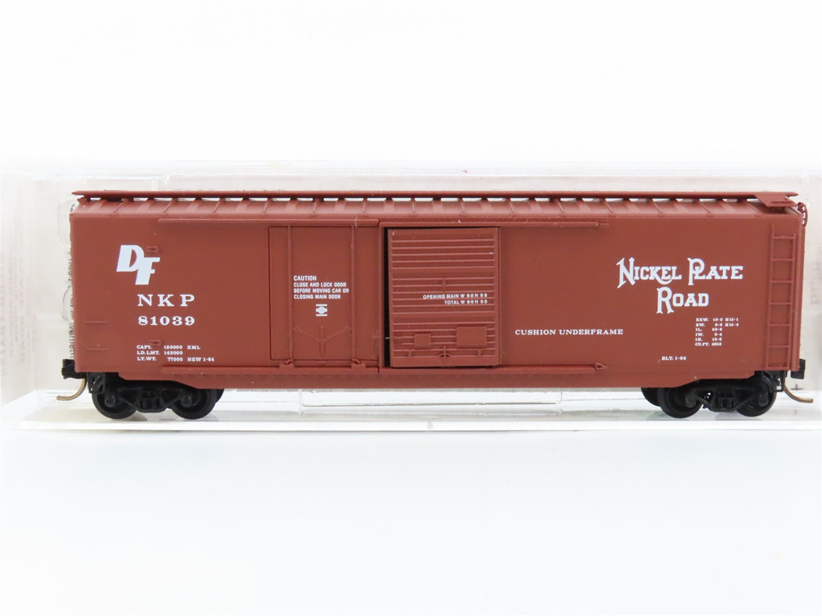 N Scale Micro-Trains MTL 33110 NKP Nickel Plate Road 50' Box Car 81039