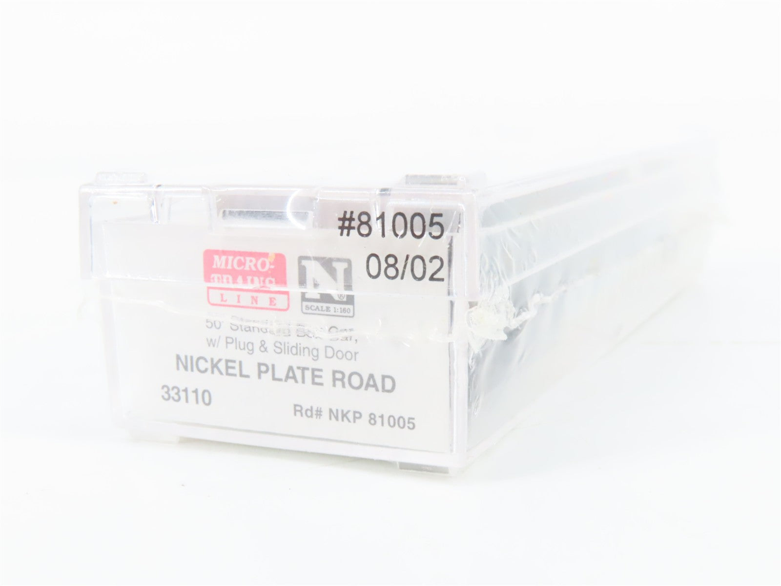 N Scale Micro-Trains MTL 33110 NKP Nickel Plate Road 50' Box Car 81005