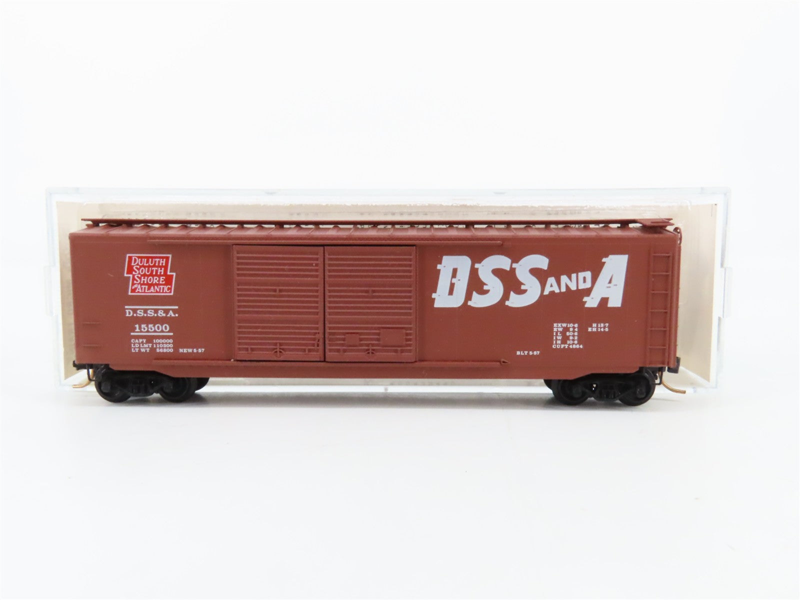 N Scale Micro-Trains MTL 34110 DSSA Duluth South Shore and Atlantic 50' Box Car