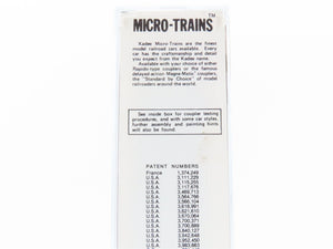 N Scale Micro-Trains MTL 34110 DSSA Duluth South Shore and Atlantic 50' Box Car