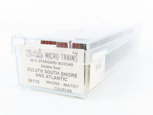 N Scale Micro-Trains MTL 34110 DSSA Duluth South Shore and Atlantic 50' Box Car