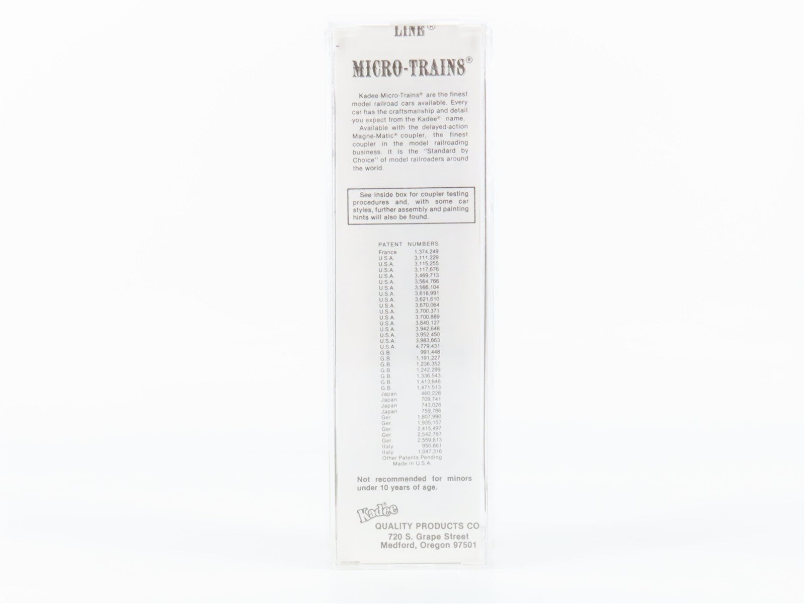 N Scale Micro-Trains MTL 31200 SP Southern Pacific 50' Box Car 652270