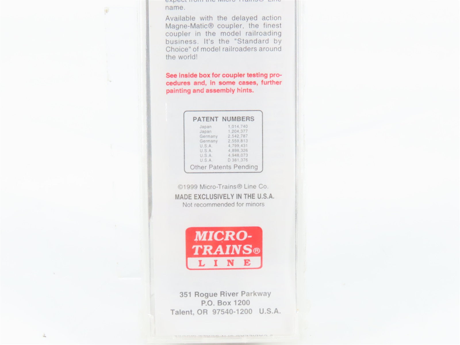 N Scale Micro-Trains MTL 31190 NYC New York Central 50' Box Car 176252