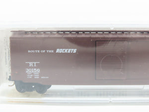 N Scale Micro-Trains MTL 31240 RI Rock Island 50' Single Door Box Car 30156