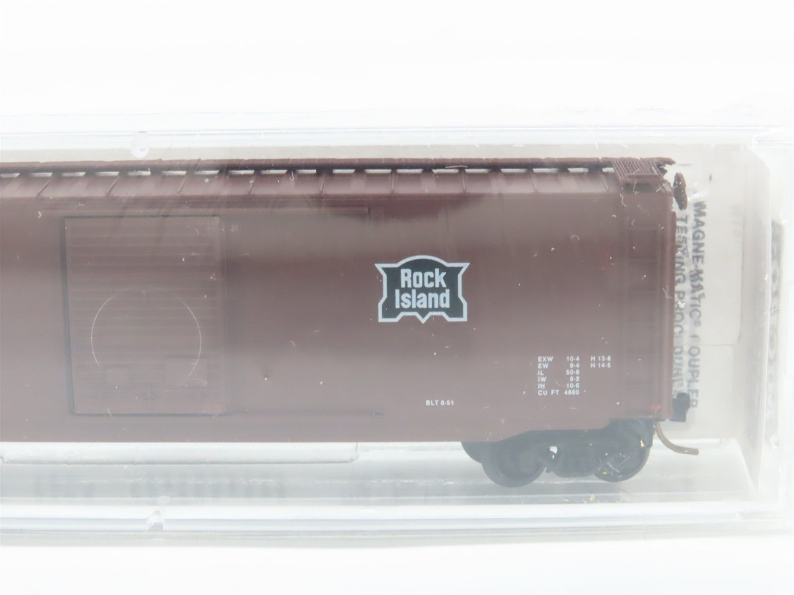 N Scale Micro-Trains MTL 31240 RI Rock Island 50' Single Door Box Car 30156