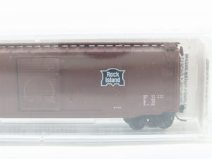N Scale Micro-Trains MTL 31240 RI Rock Island 50' Single Door Box Car 30156