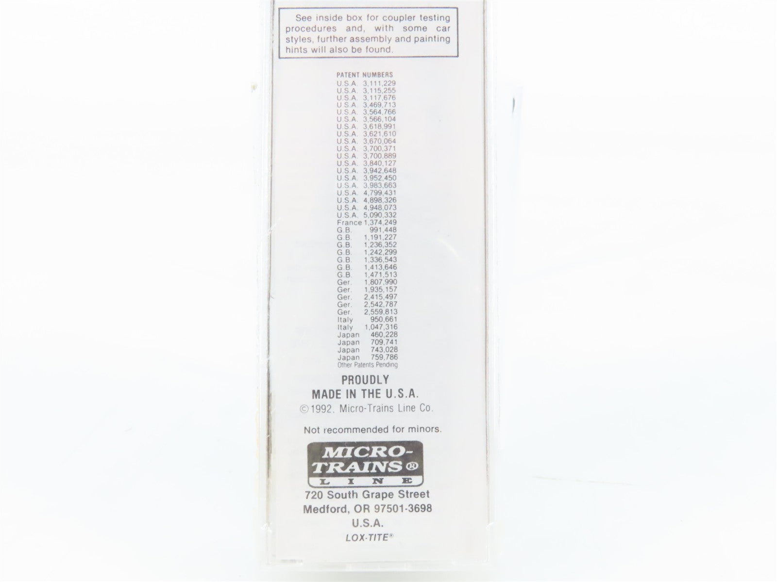 N Scale Micro-Trains MTL 31240 RI Rock Island 50' Single Door Box Car 30156
