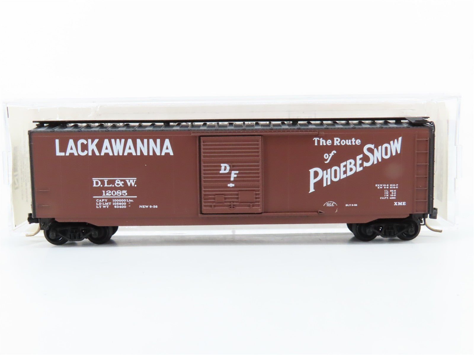 N Scale Micro-Trains MTL 31230 DL&W Lackawanna Phoebe Snow 50' Box Car 12085
