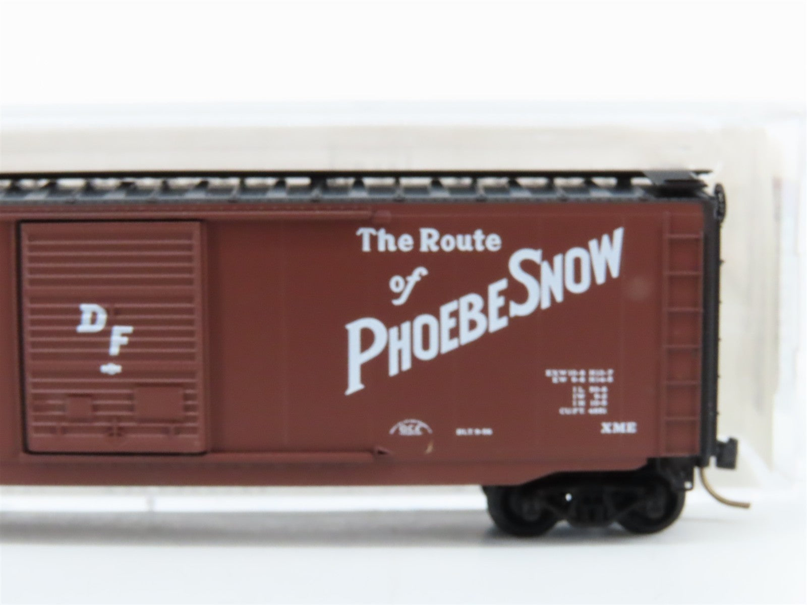 N Scale Micro-Trains MTL 31230 DL&W Lackawanna Phoebe Snow 50' Box Car 12085