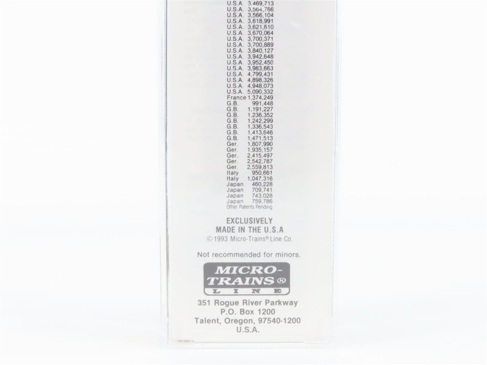 N Scale Micro-Trains MTL 31230 DL&W Lackawanna Phoebe Snow 50' Box Car 12085