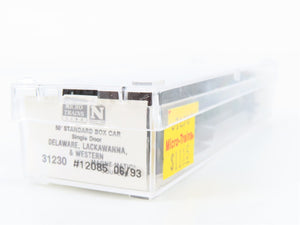 N Scale Micro-Trains MTL 31230 DL&W Lackawanna Phoebe Snow 50' Box Car 12085