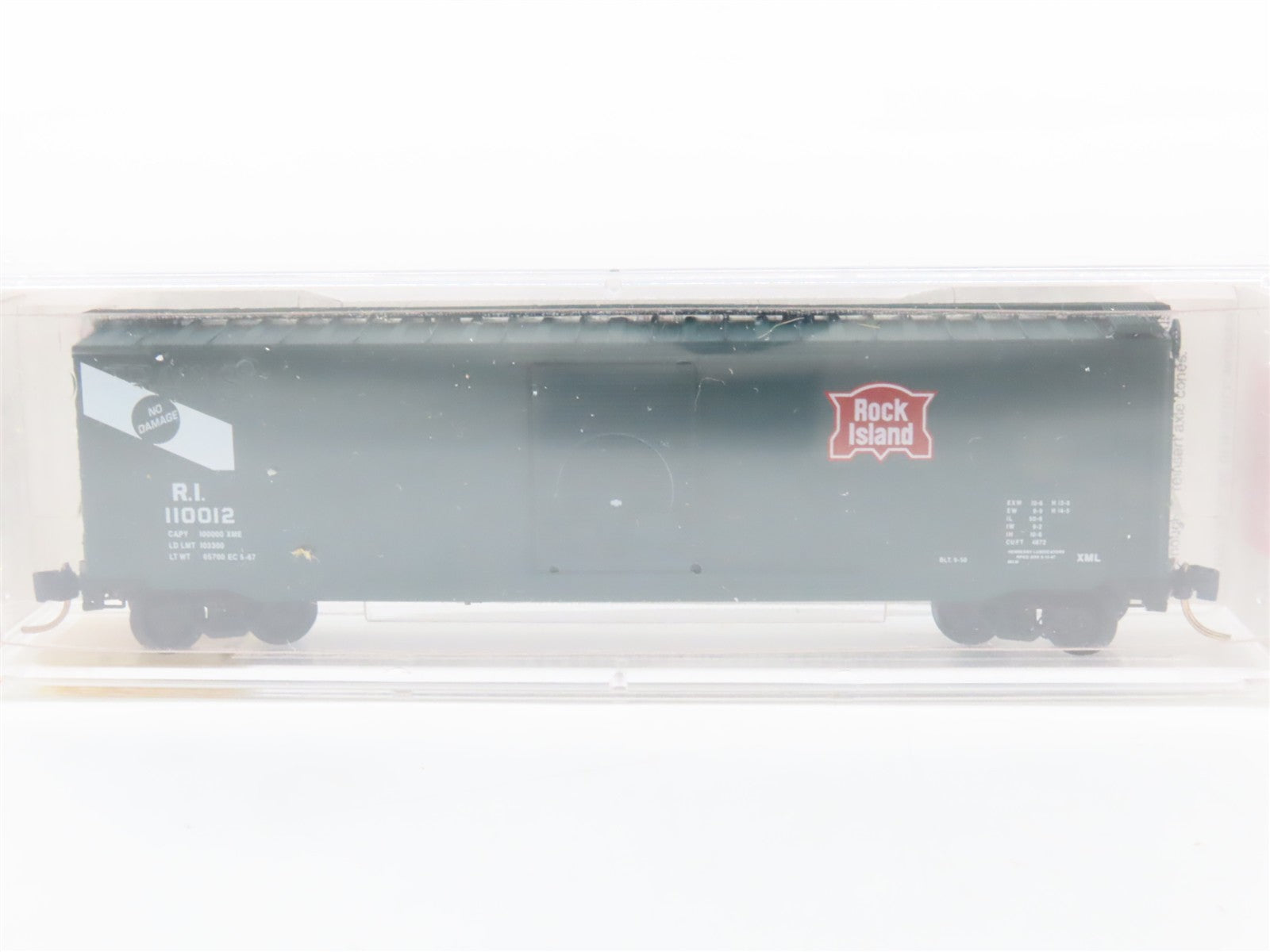 N Scale Micro-Trains MTL 31300 RI Rock Island 50' Box Car 110012