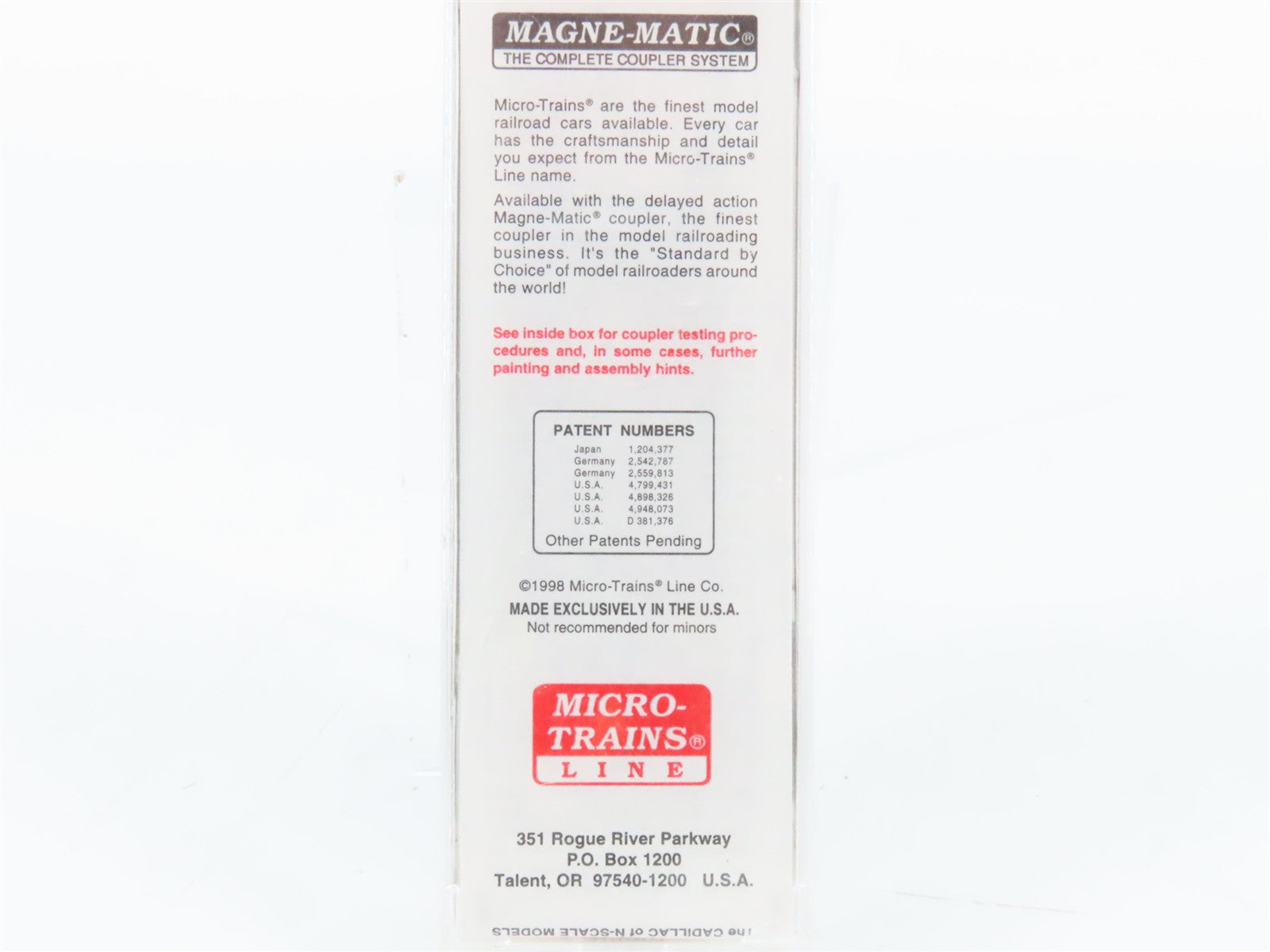 N Scale Micro-Trains MTL 31300 RI Rock Island 50' Box Car 110012