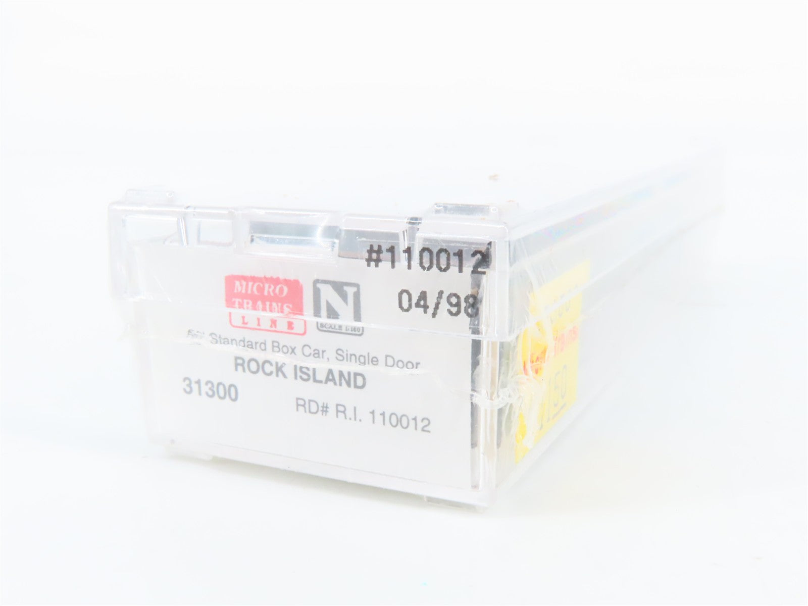 N Scale Micro-Trains MTL 31300 RI Rock Island 50' Box Car 110012
