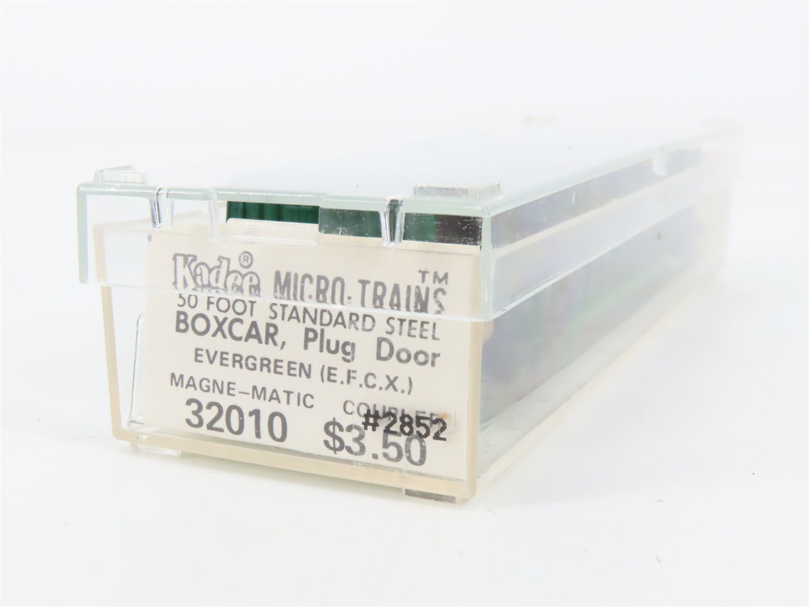 N Scale Micro-Trains MTL 32010 EFCX Evergreen Freight Car Corporation Box Car