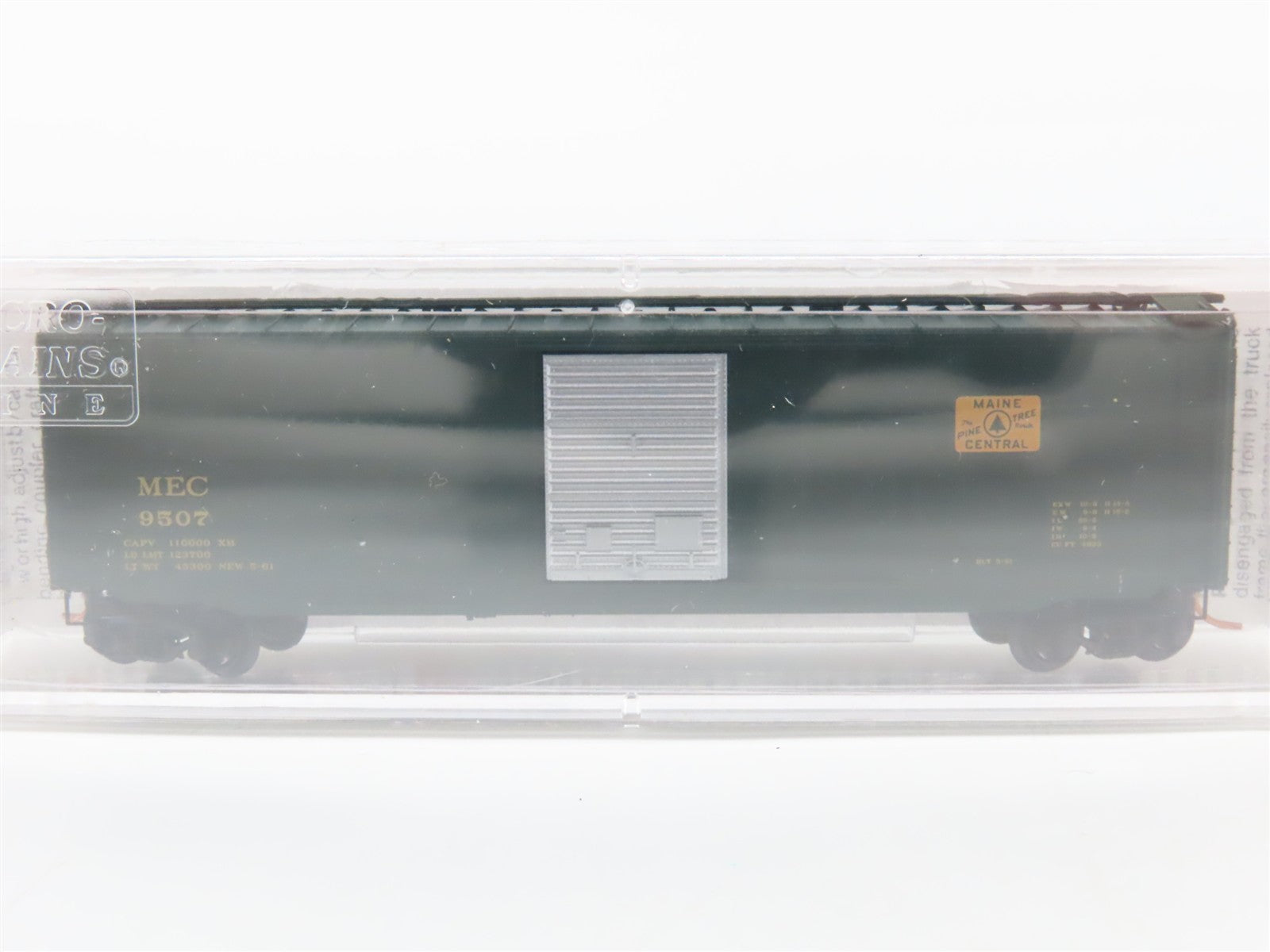 N Scale Micro-Trains MTL 31330 MEC Maine Central 50' Box Car 9507