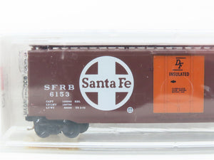 N Scale Micro-Trains MTL 32050/1 SFRB Santa Fe 50' Box Car 6153