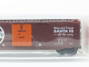 N Scale Micro-Trains MTL 32050/1 SFRB Santa Fe 50' Box Car 6153