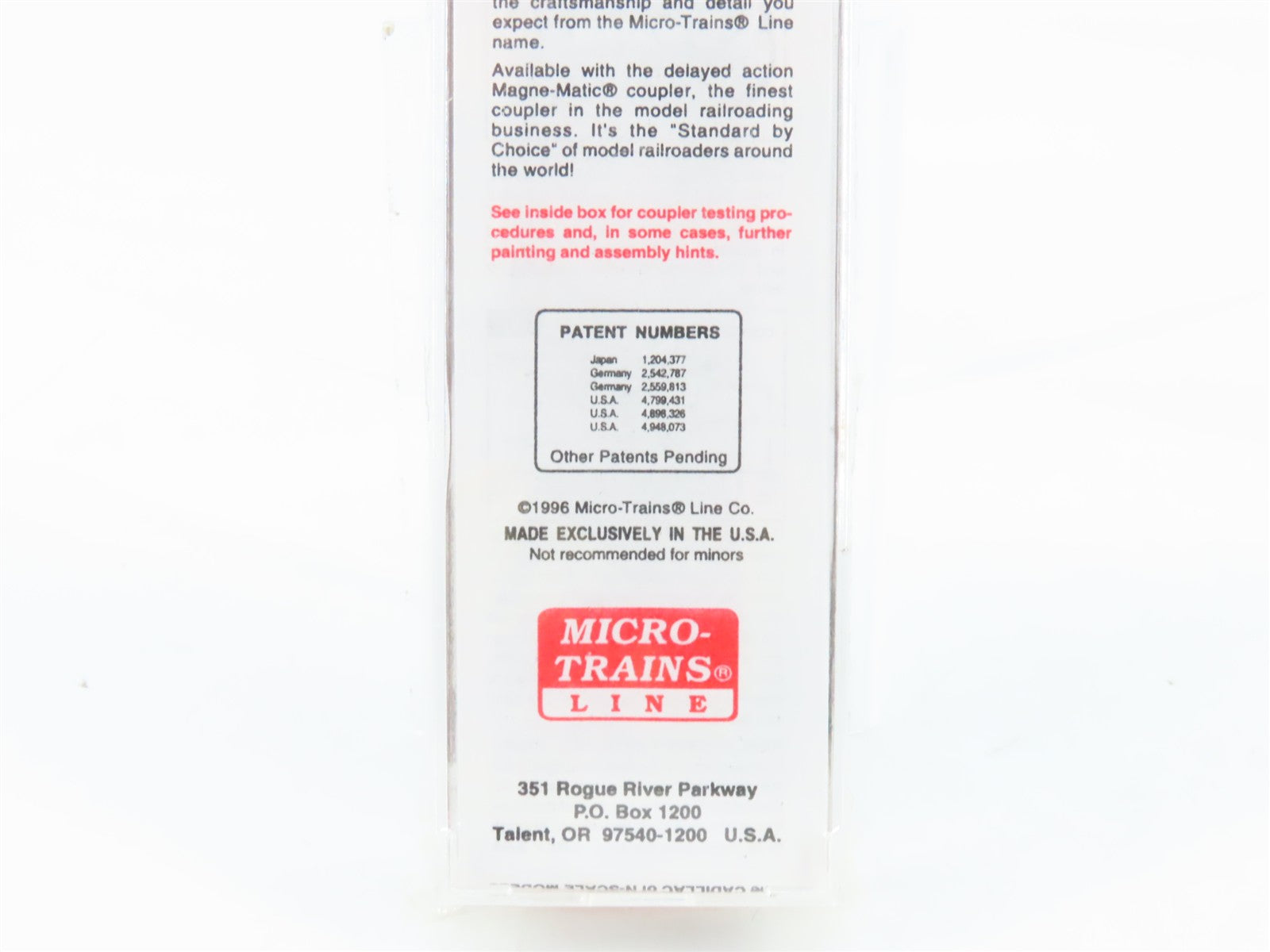N Scale Micro-Trains MTL 32050/1 SFRB Santa Fe 50' Box Car 6153