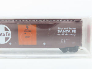 N Scale Micro-Trains MTL 32050/1 SFRB Santa Fe 50' Plug Door Box Car 6153