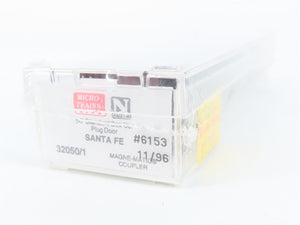 N Scale Micro-Trains MTL 32050/1 SFRB Santa Fe 50' Plug Door Box Car 6153