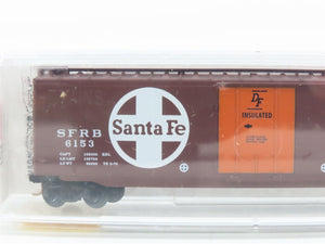 N Scale Micro-Trains MTL 32050/1 SFRB Santa Fe 50' Box Car 6153